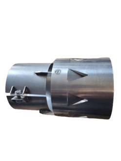Delta Flammrohr Ø 90/109x90 mm