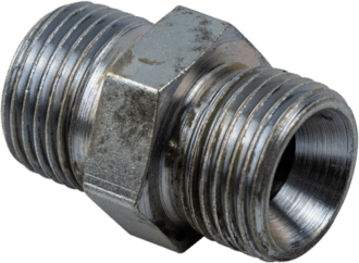Schlauchnippel 3/8"x3/8" 60° Innenkonus, konisch