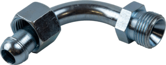 Schlauchrohrbogen 3/8" aussen x 3/8" ÜM