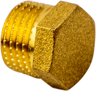 Verschlusszapfen 1/4" Messing