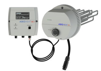 Flansch-Heizkörper 4.4 kW AHF180-TI-plus-4.4, 7-stufig