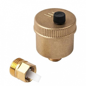 Aut. Entlüfter 3/8" mit Absperrventil