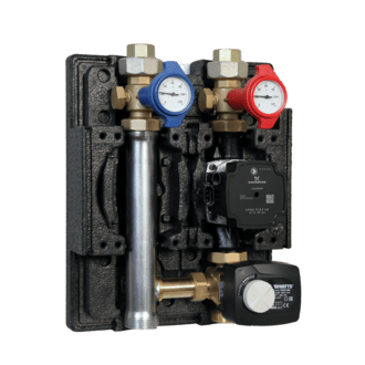 Pumpengruppe PASM 25, HE gemischt, DN 25 mit