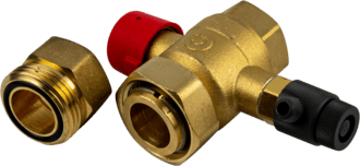 Kappenventil 3/4" zu Expansionsgefäss SD