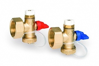Endstückset Quattro 1" Handentlüfter, 1" UM,