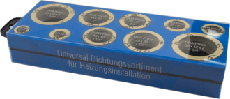 Universal- Dichtungsortiment für Heizungsinstallationen