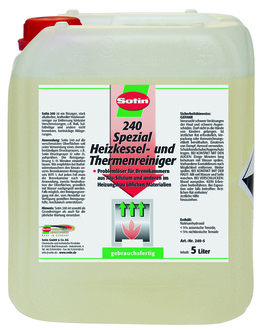 Sotin 240 Heizkessel und Thermenreiniger f. Alu-Siliz