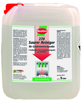 Sotin 270 Saurer Reiniger für Gasbrennwertgeräte