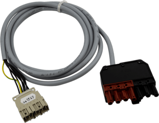 Brennerkabel 2m mit Wieland-Stecker ST 18