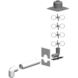 Basis-Set DN 80/125 DN 80 raumluftunabhängig