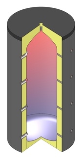 Theramat PSM 1500 Puffer ohne Wärmetauscher