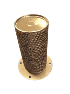 Brenner mit Edelstahlvlies für GWB 45H, D=70x153mm